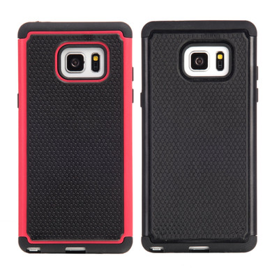 SAMSUNG GALAXY NOTE 7 GRIPPY HYBRID CASE BLACK TPU + BLACK P/Black