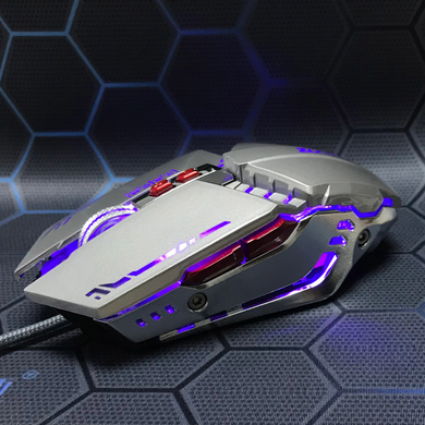 9itech USB Wired Gaming Mouse 7 Buttons Optical LED Computer Game Mice for PC Laptop Notebook Gamer