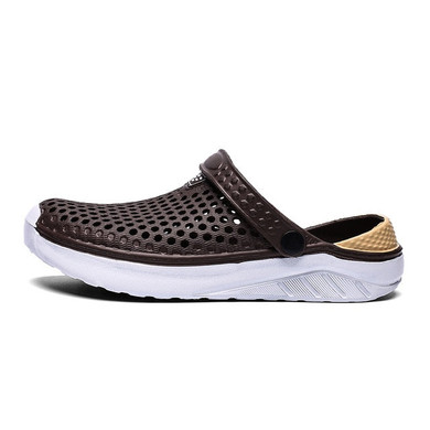 PULOMIES Summer Men's and Women's Clogs Quick Dry Casual Home Slippers Couple Garden Shoes