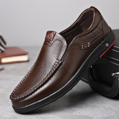 New Genuine Leather Men's Shoes