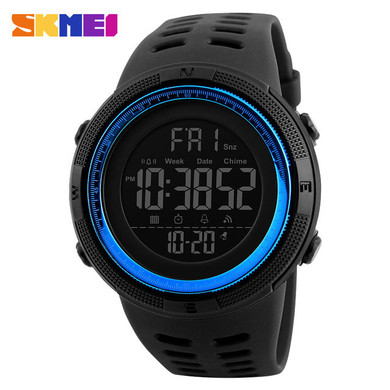 SKMEI 2019 Fashion Outdoor Sport Watch Men Clock Multifunction Watches Alarm Chrono 5Bar Waterproof Digital Watch Reloj Hombre