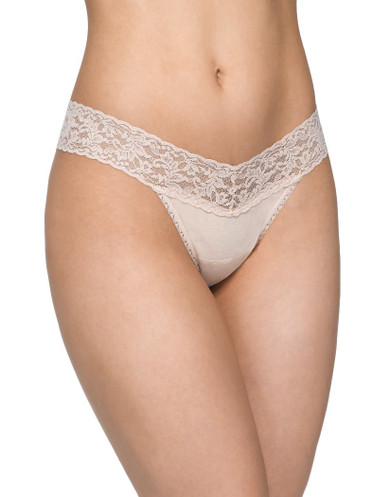 Hanky Panky 3 Pack Cotton with a Conscience Low Rise Thong 8915813PK