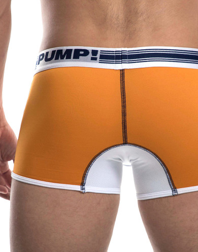 PUMP Varsity Low Rise Cotton Mesh Jogger Trunk Orange/Navy/White 11081