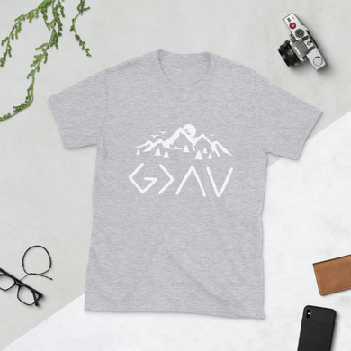 Unisex God Is Greater Than The Highs and The Lows Christian T-shirt