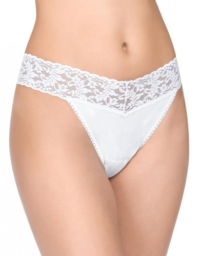 Hanky Panky Cotton with a Conscience Original Rise Thong 891801