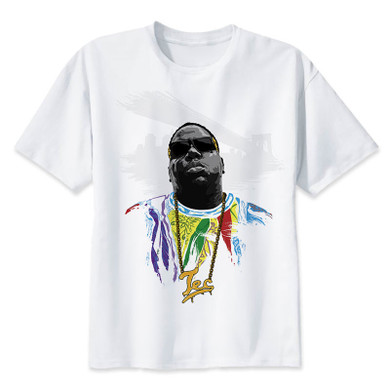 biggie t shirt Men Print T-Shirts Fashion Print T-Shirts male O Neck Tees High Street Vaporwave Fashion Men's Clothes