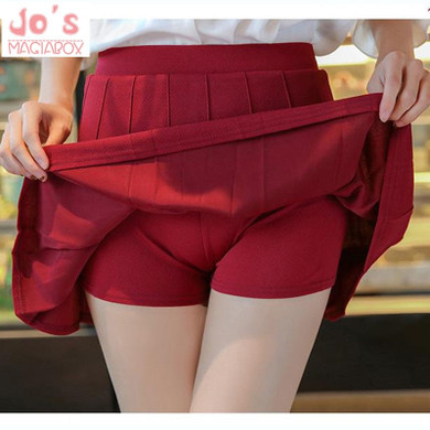 A-Line Pleated Skirt Plus Size Cute School Skirts Uniform