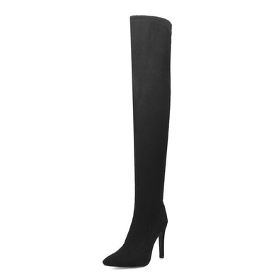 women shoes woman boots large size 31-43 over the knee boots