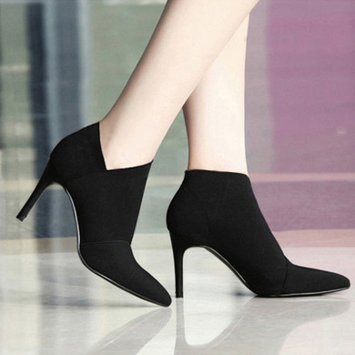 Women High Heel Booties  Large Size34-41Fashion Female High-Heeled Boots