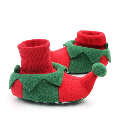 Christmas Warm Shoes 2020 Kids Toddler First Walkers Winter Baby Boys Girls Shoes Xmas Cosplay Cute Cartoon Kids Animal Shoes
