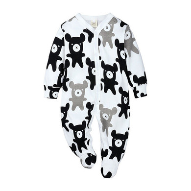 Elvesnest Baby Boys Clothes Soft Cotton Long Sleeve Toddler Romper Spring Autumn Infant Romper Cartoon Newborn Baby Girl Romper