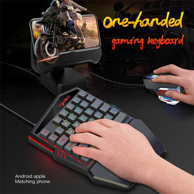 35 Buttons Gaming Keyboard Mechanical Keyboard Mouse