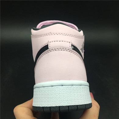 AJ 1 Mid Pink Foam (GS) Shoes Sneakers