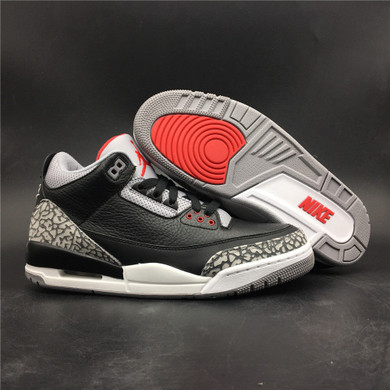 AJ 3 Retro Black Cement 2018 (GS) Shoes Sneakers AJ 3 Retro Black Cement 2018 (GS) Shoes Sneakers
