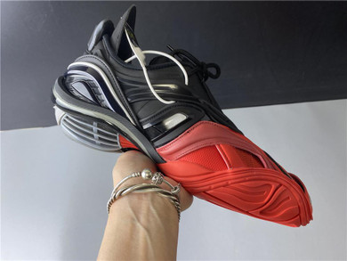 BLCG Tyrex Rubber Sneaker Black Red Shoes Sneakers