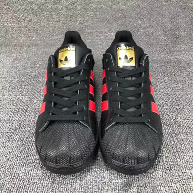 Superstar Black Red Shoes Sneakers