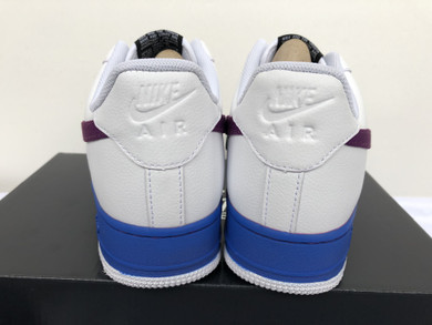 AF 1 07 Low Lv8 White Pink Blue Shoes Sneakers