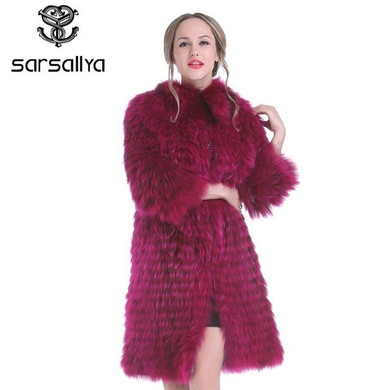 Real Silver Fox Fur Coat Women Long Natural Fur Coat Female Knitted Spring Genuine Fur Overcoat For Ladies Luxury Plus Size 2019 Real Silver Fox Fur Coat Women Long Natural Fur Coat Female Knitted Spring Genuine Fur Overcoat For Ladies Luxury Plus Size 2019