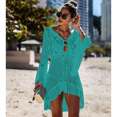 New Sexy Cover Up Bikini Women Swimsuit Cover-up Beach Bathing Suit Beach Wear Knitting Swimwear Mesh Beach Dress Tunic Robe New Sexy Cover Up Bikini Women Swimsuit Cover-up Beach Bathing Suit Beach Wear Knitting Swimwear Mesh Beach Dress Tunic Robe