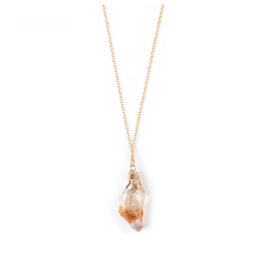 Lucky Stone Pendant/Earring Set