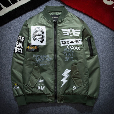 ROCK AND ROLL BOMBER JACKET