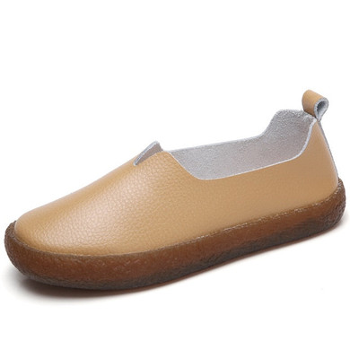 Genuine Leather Espadrilles Women Original Shoes