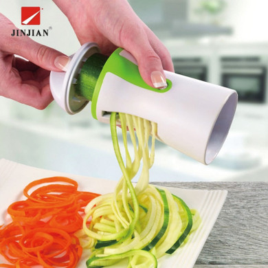 JINJIAN Vegetable Spiralizer Fruit  Grater Spiral Slicer Cutter Spiralizer for Carrot Cucumber Courgette Kitchen tools gadget