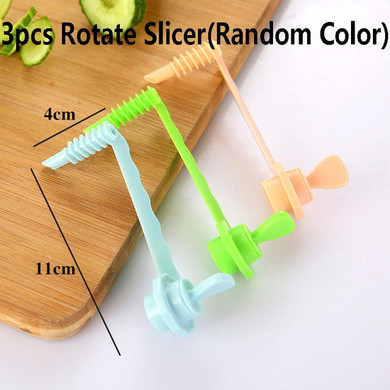 Potato Spiral Cutter Cucumber Slicer Kitchen Accessories Vegetable Spiralizer Spiral Potato Cutter Slicer Kitchen Gadgets Tools