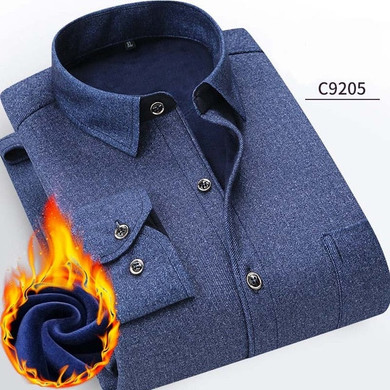 AOLIWEN warm shirt Plaid Casual shirt Long sleeve Brand men's shirt Cotton wintter Fashion