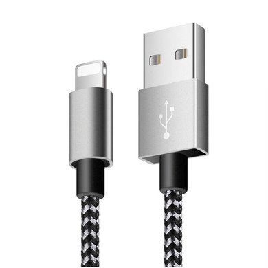 Suntaiho for Lightning iPhone Cable Charger Xs Max XR USB Cable 2.1A Nylon Fast Charging for iPhone