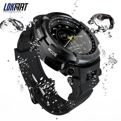 LOKMAT Sport Smart Watch Professional 5ATM Waterproof Bluetooth  For ios and Android
