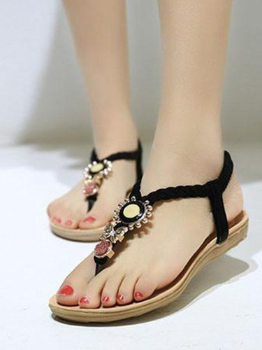Bohemian  Flat  Casual Sandals