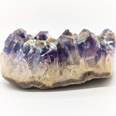 Large Polished Grade A Amethyst Druzy Heart with Angel Aura