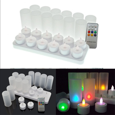 12 Pc. Flameless Remote Controlled Candles
