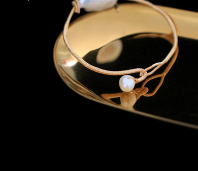 Handmade Pearl Bangle Fine Jewelry