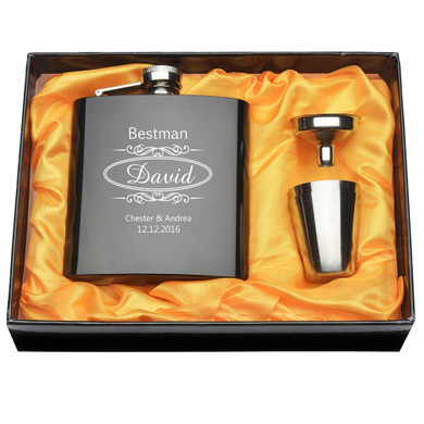 Personalized Engraved Hip Flask