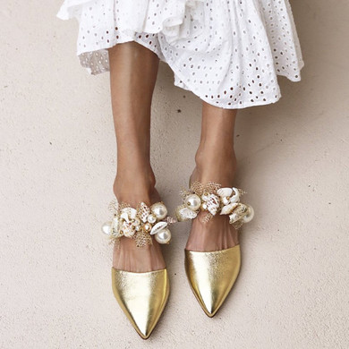 Leisure Holiday Point-Headed Sandals Leisure Holiday Point-Headed Sandals