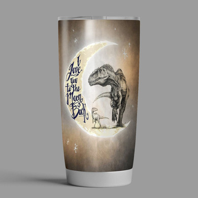 I love you to the moon & back TUMBLER