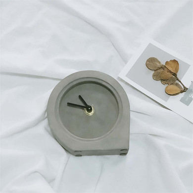 Men's Concrete Desk Clock