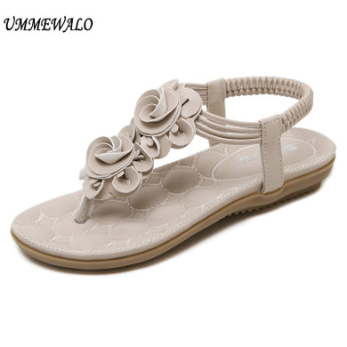 Sandals Women Flip Flop Thong Flat Sandals Ladies Summer T-strap Sandal Shoes Zapatos Mujer