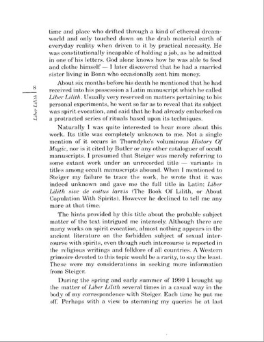 Liber Lilith: A Gnostic Grimoire  By Donald Tyson **Instant Access** *EBook Version*