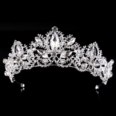 Luxury Baroque Crystal Rhinestone Bridal Tiaras Luxury Baroque Crystal Rhinestone Bridal Tiaras