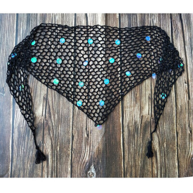 Sexy Fishnet See Through Mesh Crochet Cover Up