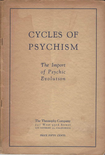 Cycles of Psychism: The Import of Psychic Evolution **Instant Access**!!