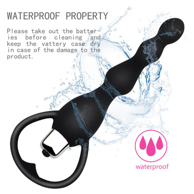 Anal Beads Vibrator Butt Plug