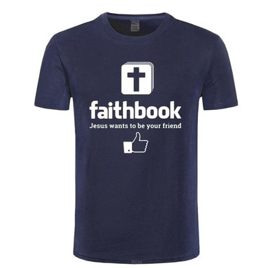 Cotton Short Sleeve Jesus T-shirts