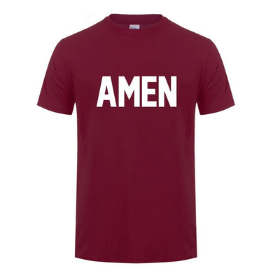 Cotton Short Sleeve Jesus T-Shirt