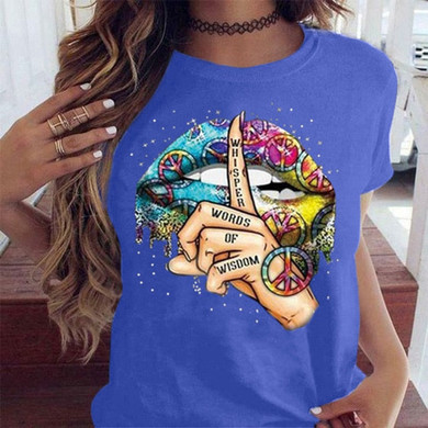 Watercolor Graphic T Shirt