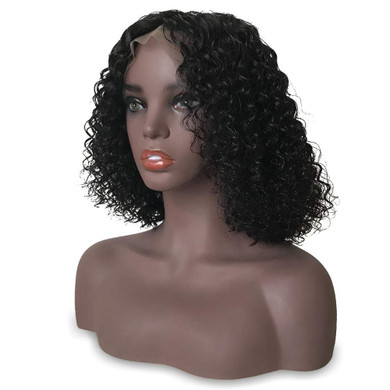 Highlight Loose Curly Human Hair Lace Front Wigs