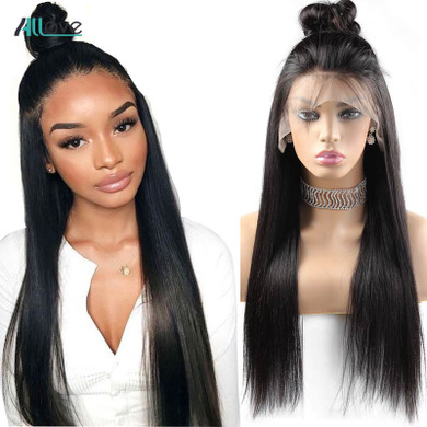 Human Hair Straight Lace Front Wig